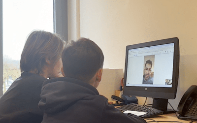 Mitia und Marcos Interview mit einem Piloten