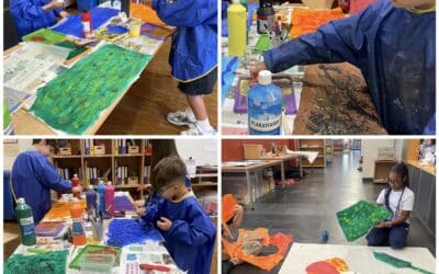 Technikpapier – inspiriert von Eric Carle