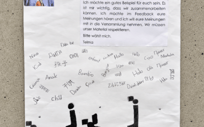 Gemeinsam an einem Text arbeiten